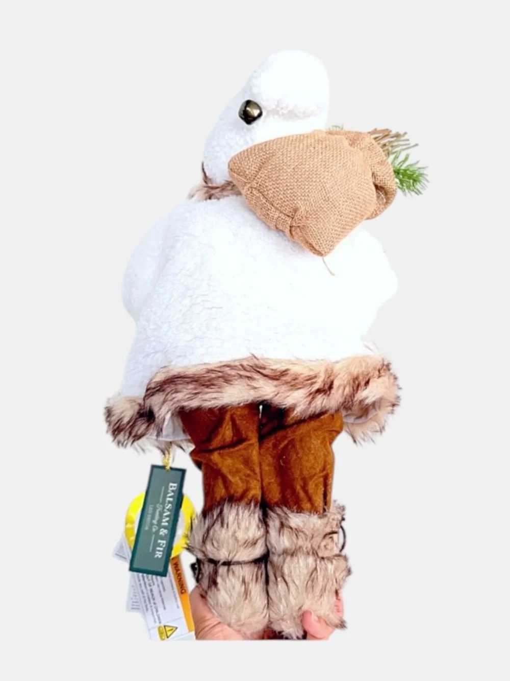 Balsam & Fir Trading Co. Nordic Santa Claus with lighted lantern.